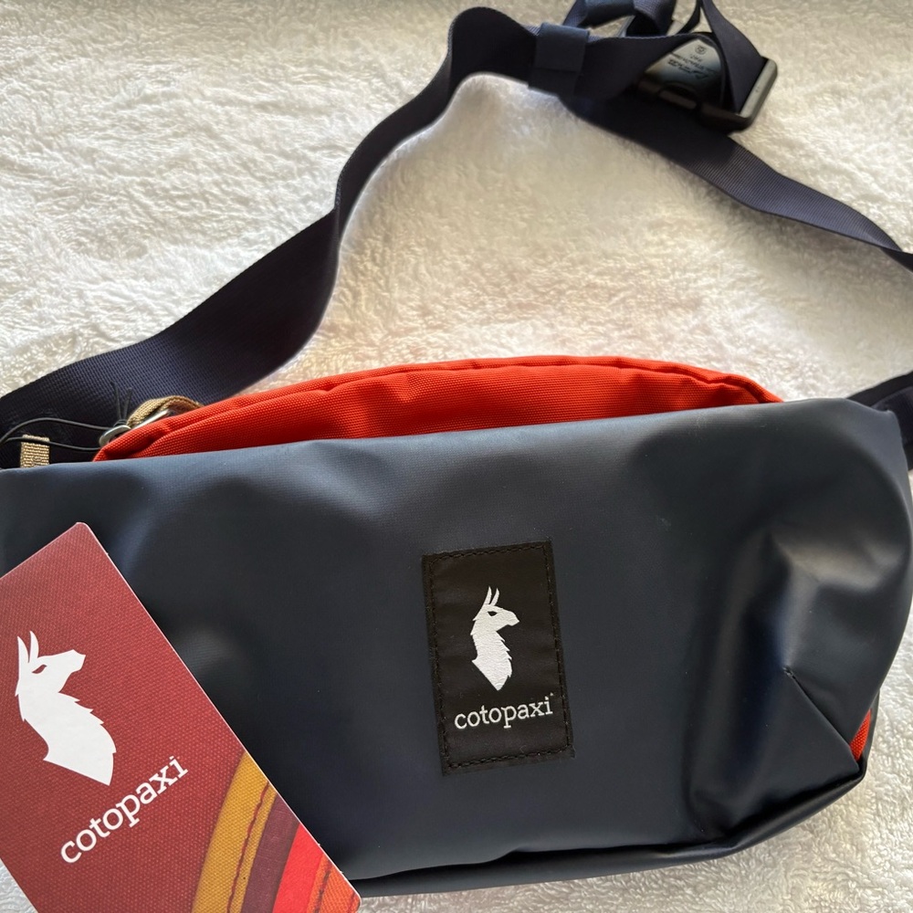 cotopaxi Navy and Orange Men’s Belt Bag